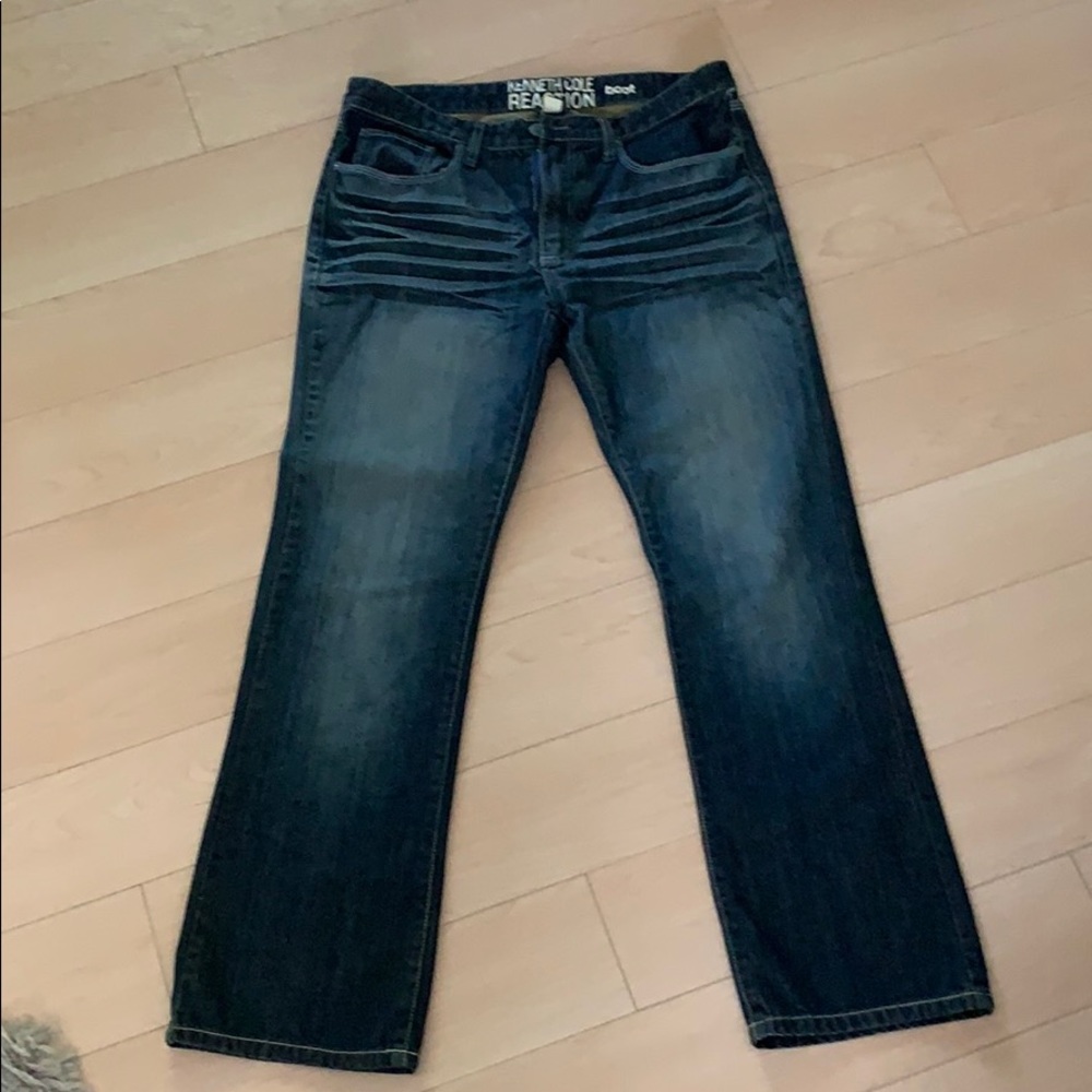 Kenneth Cole reaction boot cut jeans